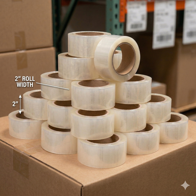 2" - Clear Packaging Tape