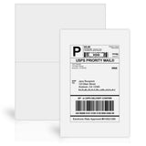 5 1/2" x 8 1/2" Shipping Labels Sheets