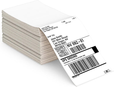 Fanfold Shipping Labels