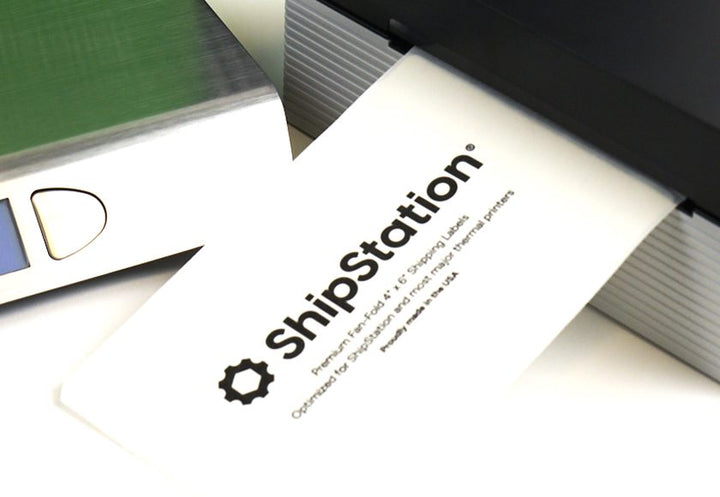 4×6" FanFold Shipping Labels (500 ct)
